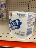 Scott bath Tissue single Roll