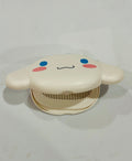Cute Cartoon Hair Detangler Brush and mirror Set– Portable Compact Kids Hair Brush