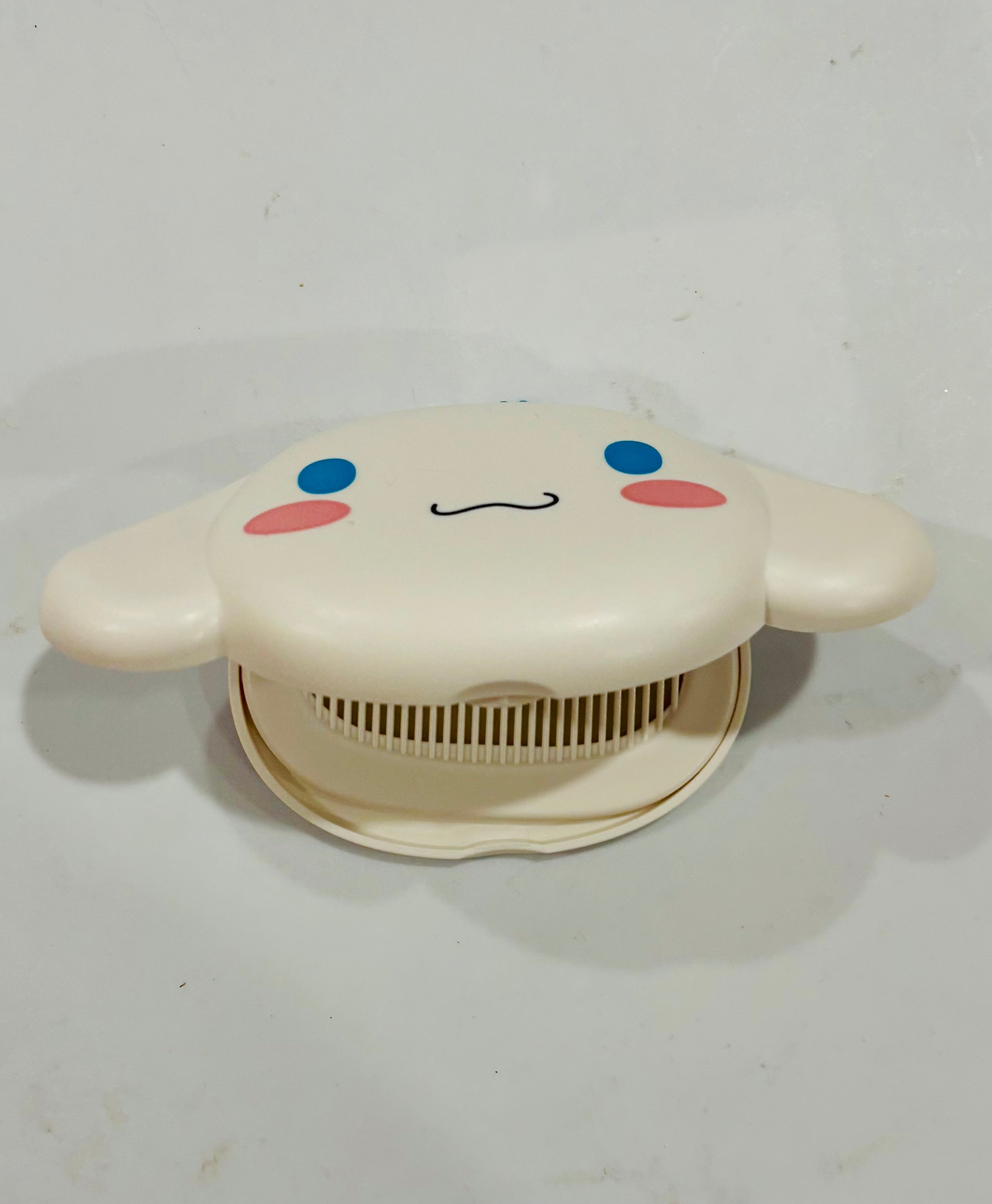 Cute Cartoon Hair Detangler Brush and mirror Set– Portable Compact Kids Hair Brush