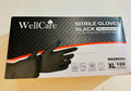 Black Nitrile Gloves – Latex Free Disposable Gloves for Industrial & Daily Use (100 Count)