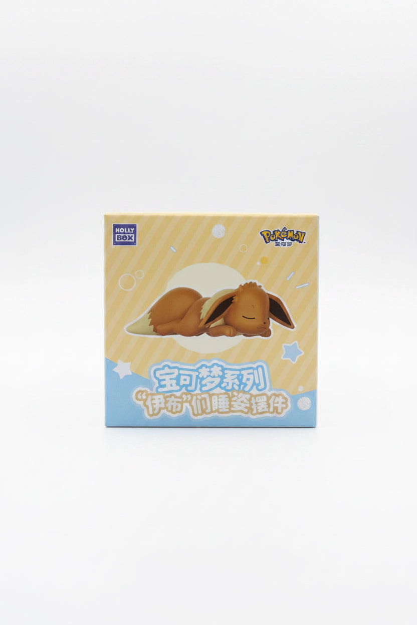 HOLLY BOX Pokémon Eevee Sleeping Pose Figure Blind Box