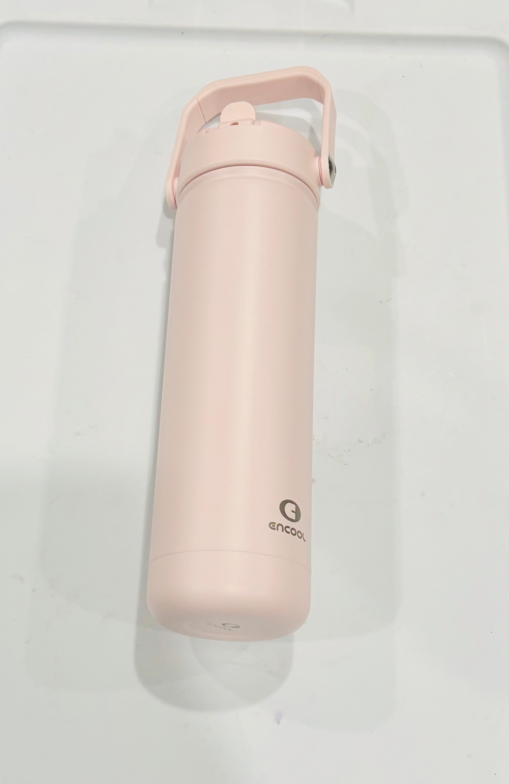 Insulated Water Bottle with Handle – Leakproof Reusable Stainless Steel Travel Bottle
