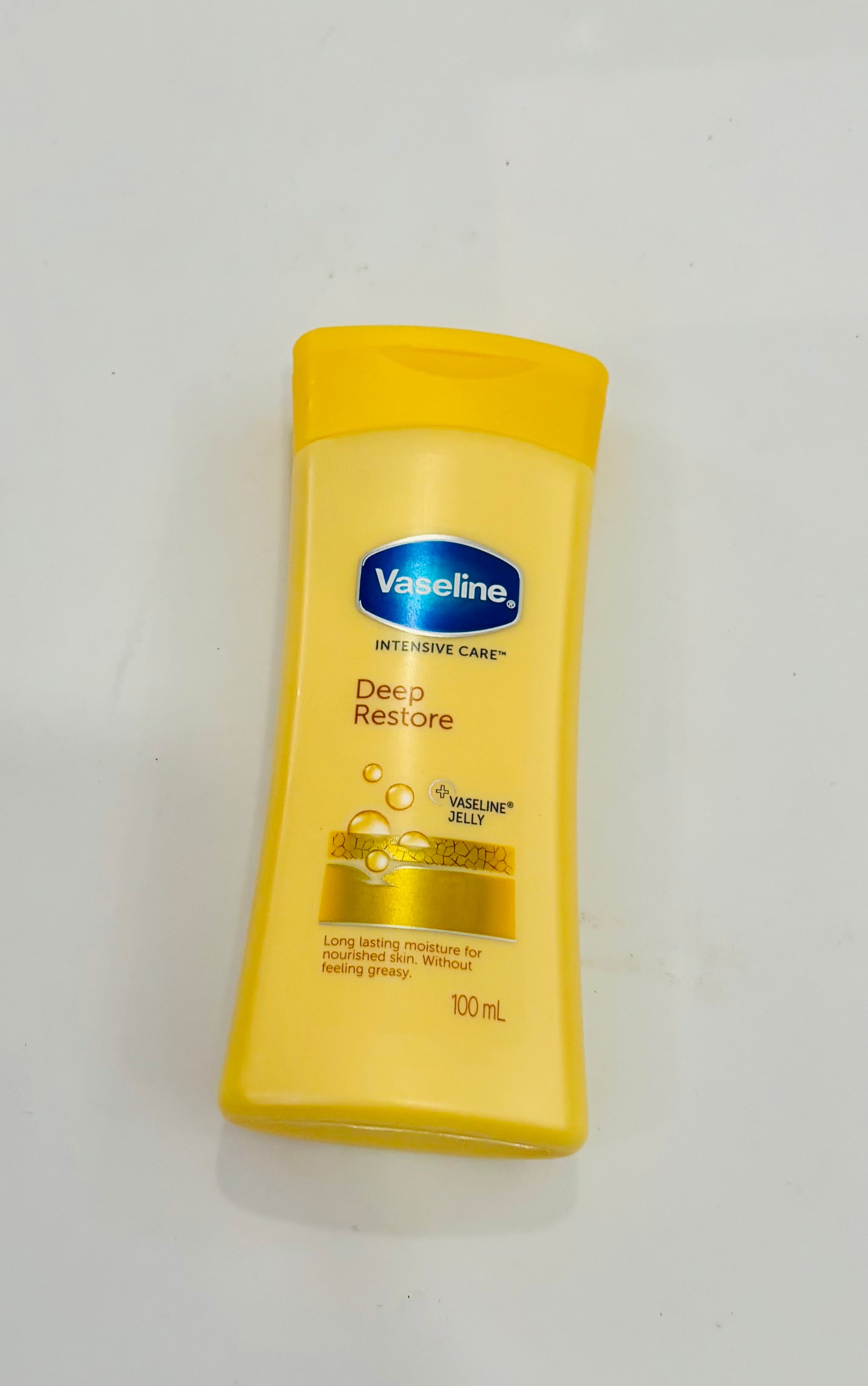 Vaseline Deep Restore Lotion – 100mL Travel Size Moisturizer