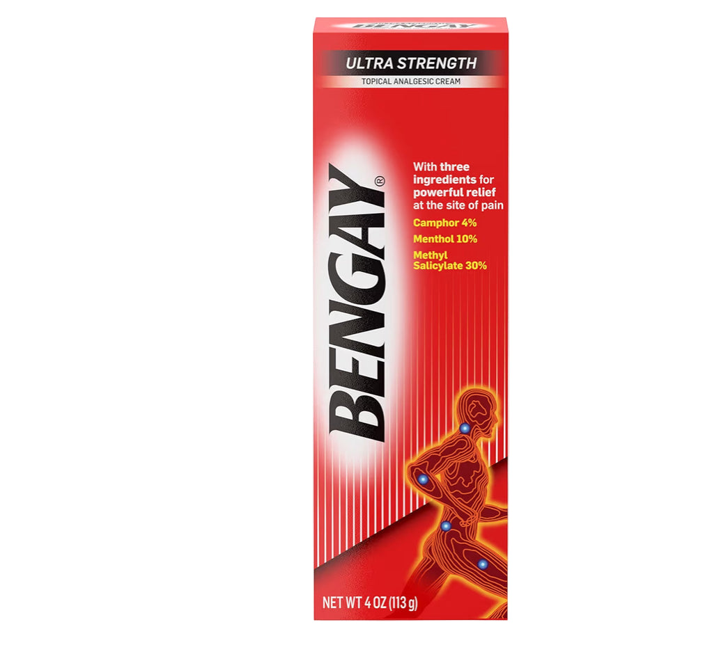 Bengay Ultra Strength Topical Pain Relief Cream