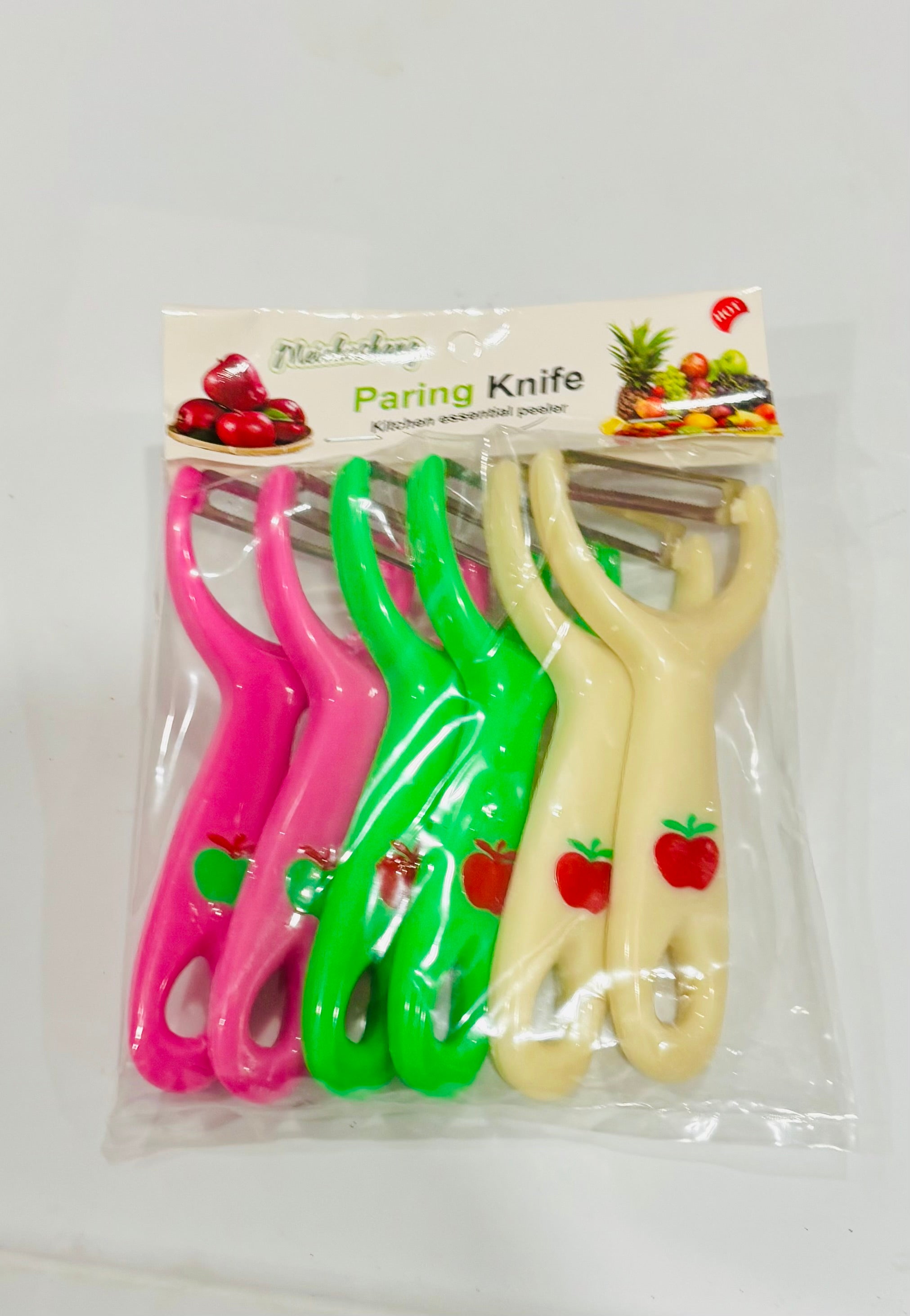 Vegetable Peeler Set – Colorful Fruit & Vegetable Peelers (6Pack)