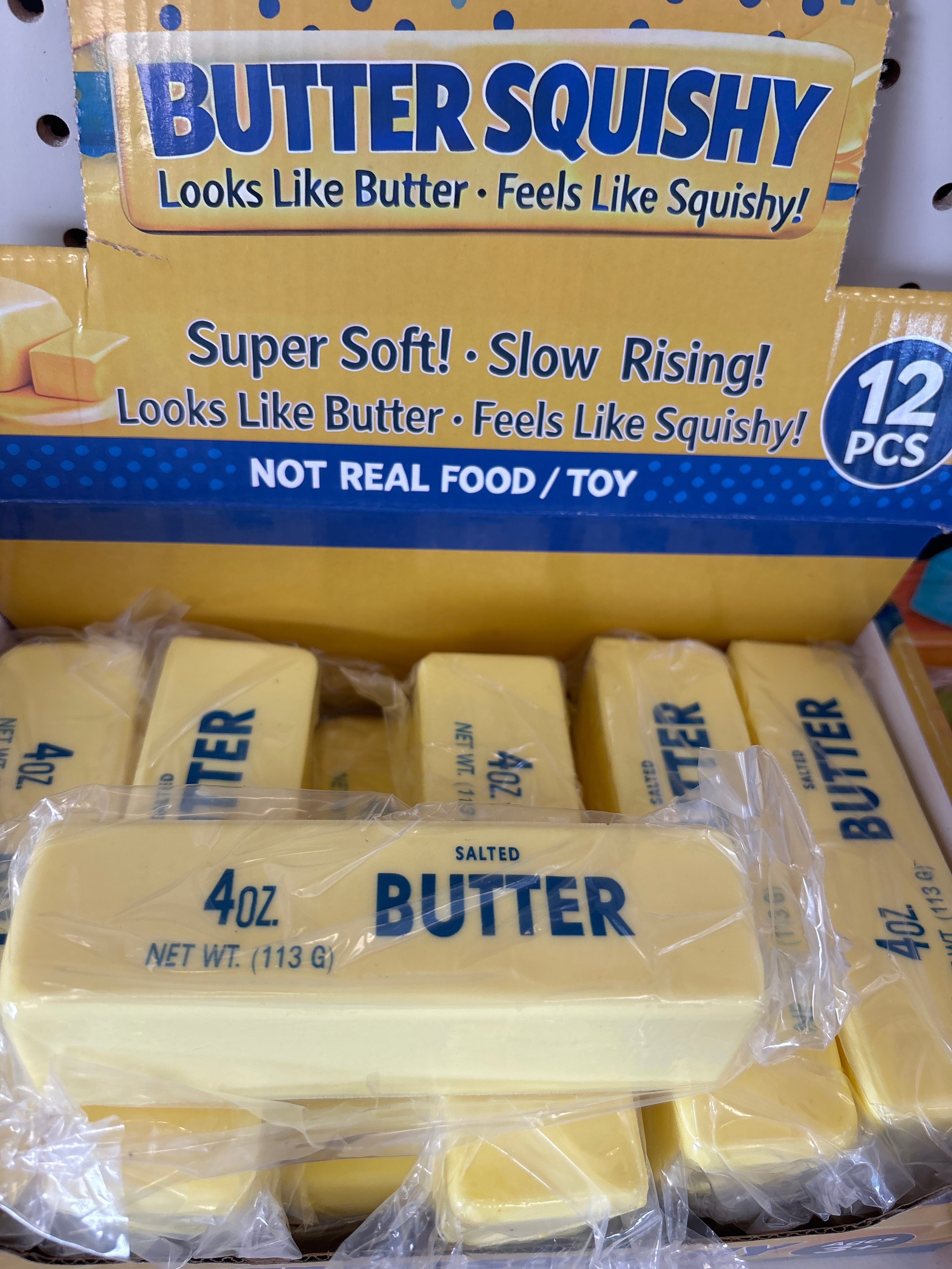 Butter Squishy Toy