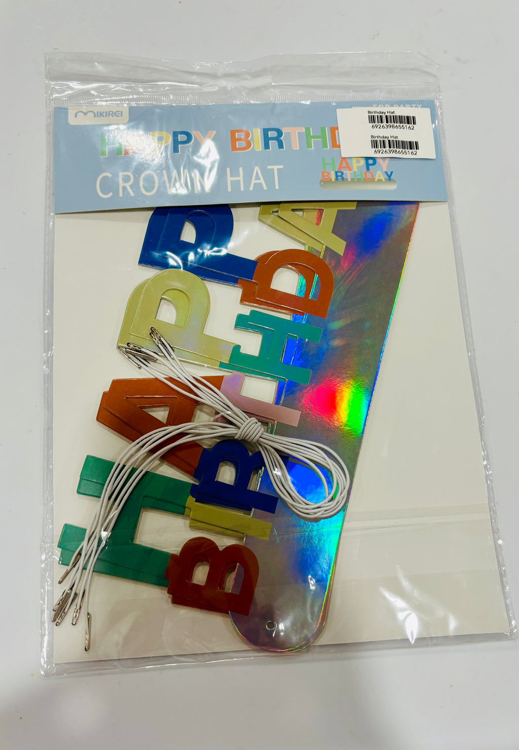 Happy Birthday Crown Hat DIY Kit