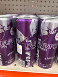 Red Bull purple edition drink