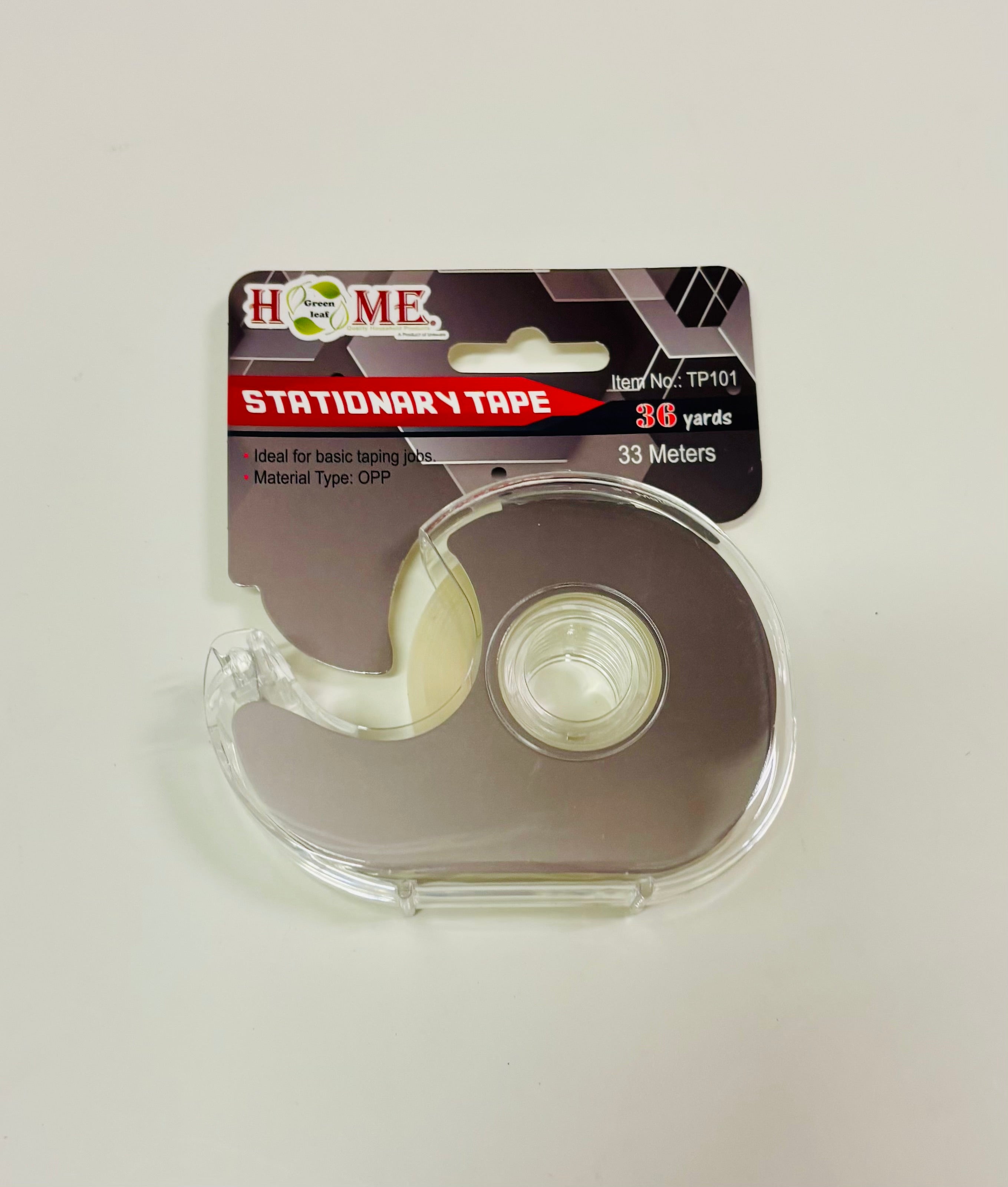 Clear Tape Dispenser – 36 Yards Stationery Tape