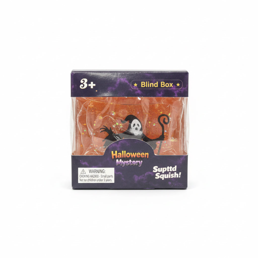 Halloween Mystery Squishy Blind Box – Sensory Squeeze Toy
