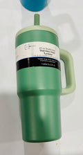 20oz Stainless Steel Tumbler with Handle and Straw Insulated Travel Mug