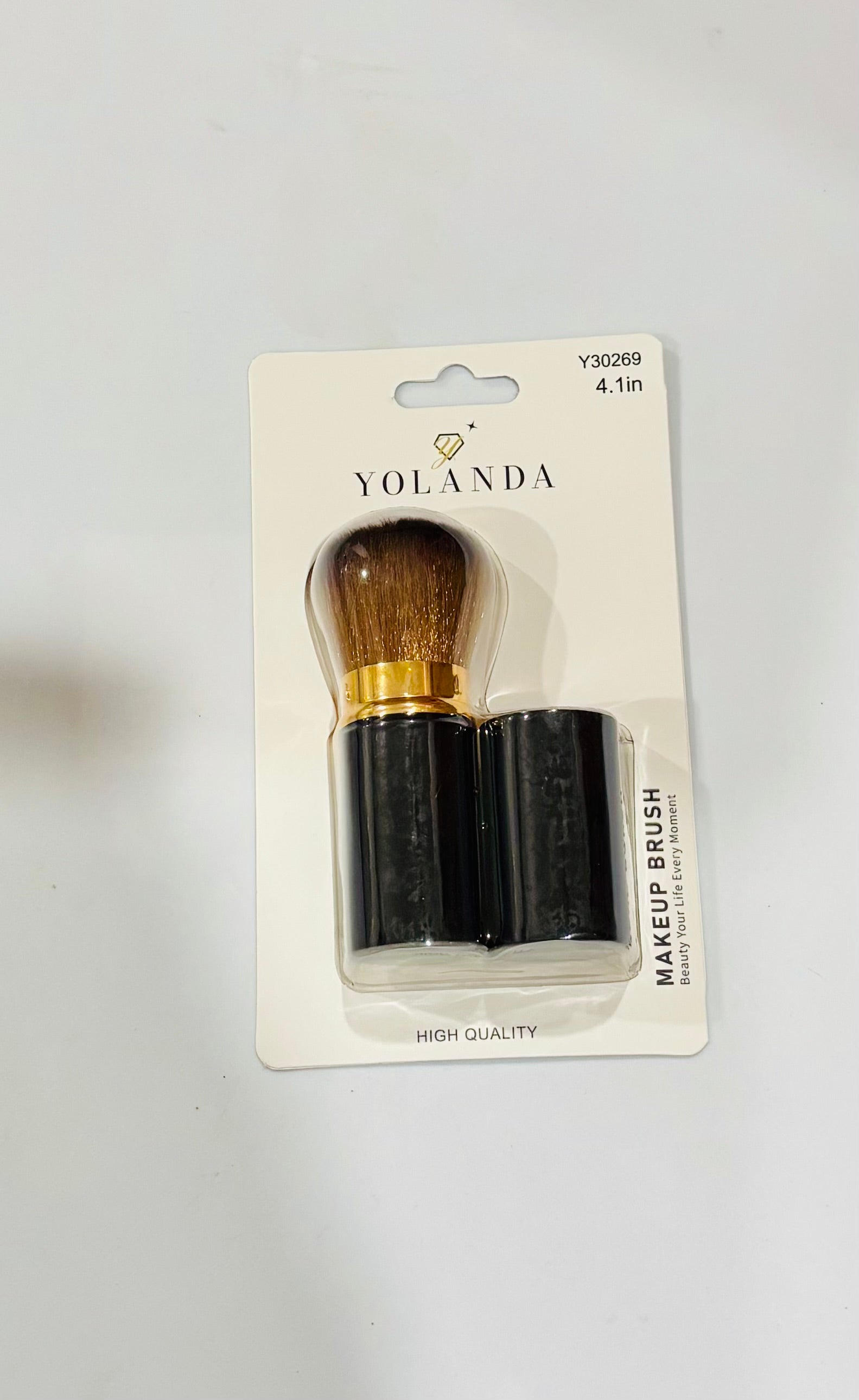 Travel Makeup Brush – Portable Kabuki Brush with Protective Case