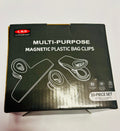 Magnetic Bag Clips – Multi-Purpose Food Storage Sealing Clips (10-Piece Set)