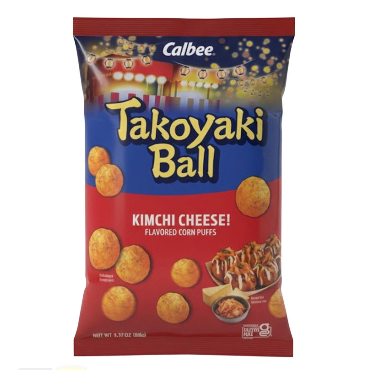 Calbee Takoyaki Ball kimchi Cheese