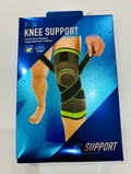 Knee Support Compression Brace with Adjustable Straps – Breathable Sports Knee Sleeve for Workout & Daily Use