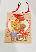 Cute Teddy Bear Gift Bag – Romantic Love Design Party & Gift Packaging