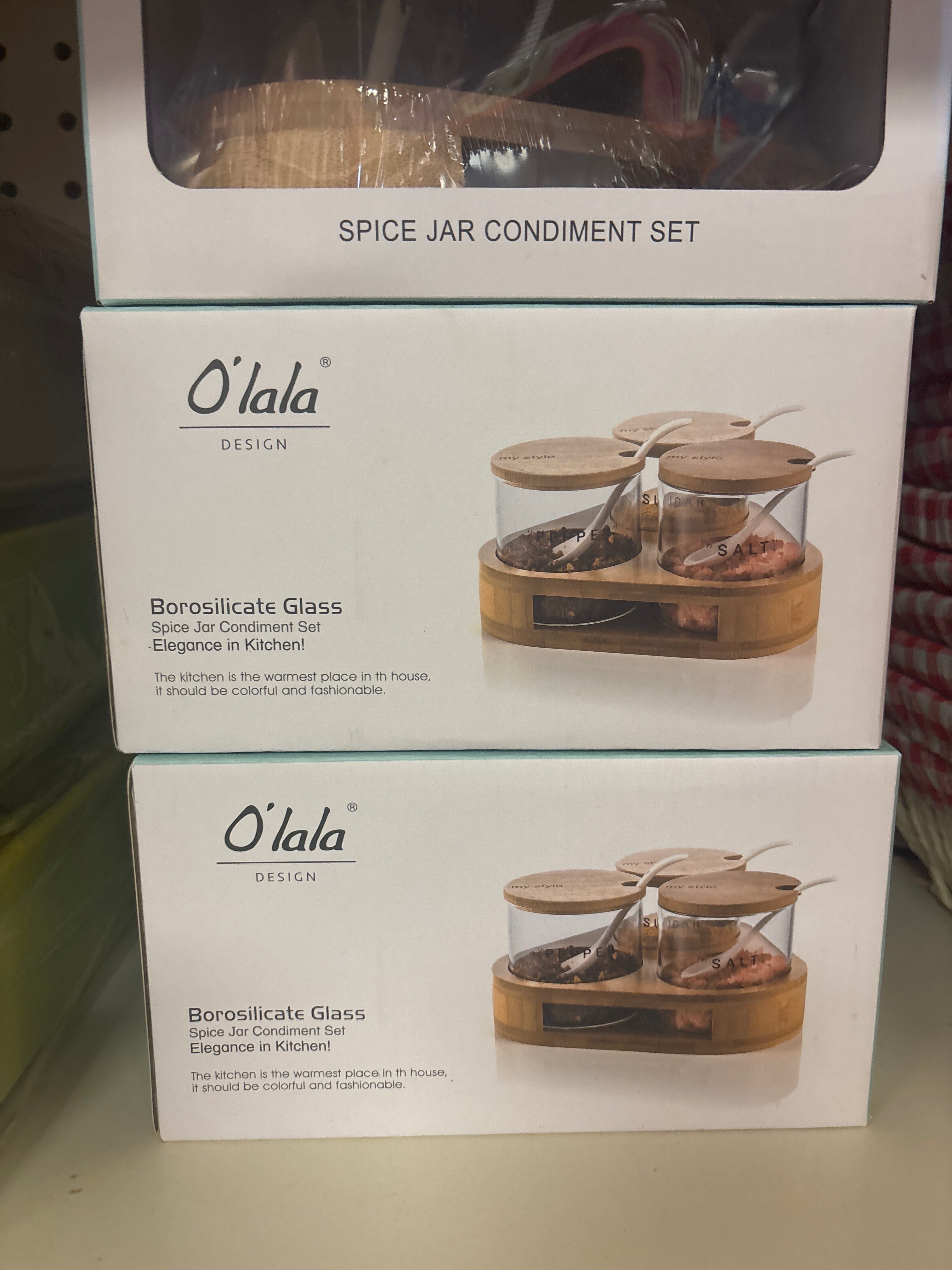 Seasoning Container Set 3 Grids