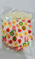 Baby Bib Set – Soft Cotton Baby Feeding Bib, Cute Pattern