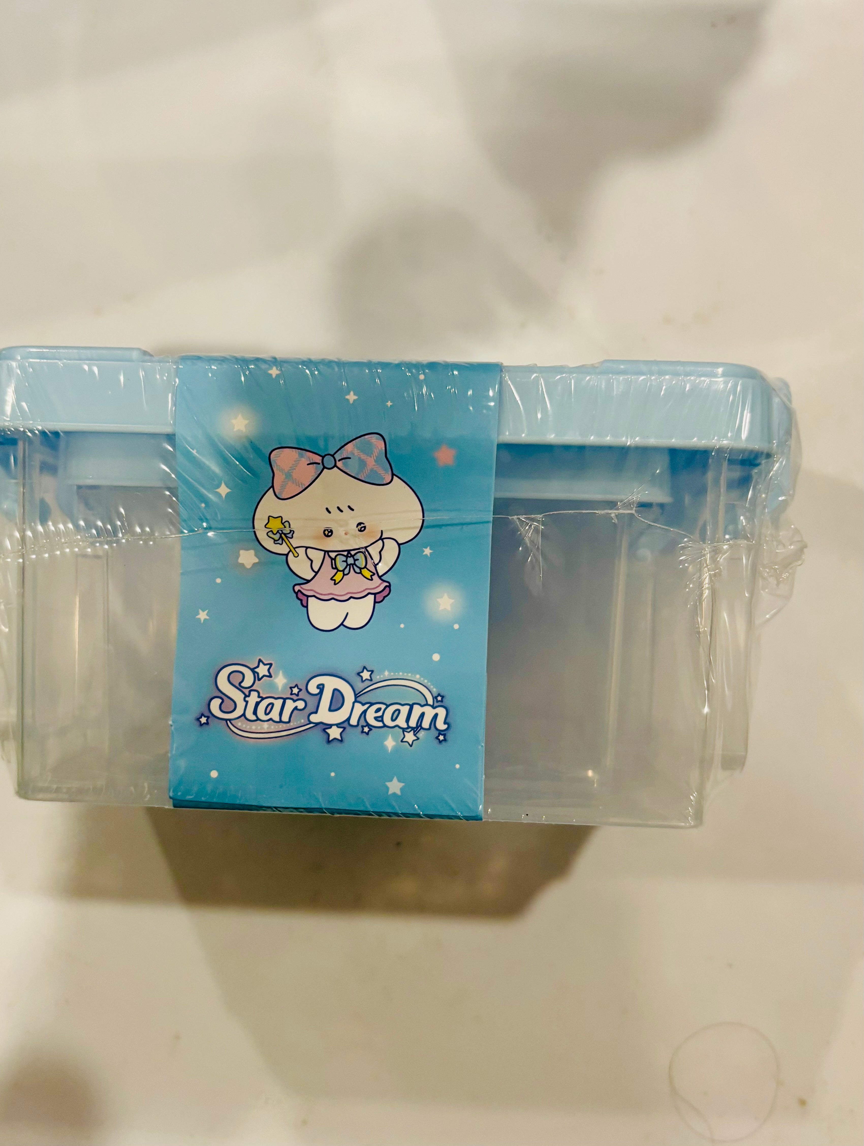 Star Dream Kawaii Storage Container Set – 2 Pack Organizer Boxes Medium