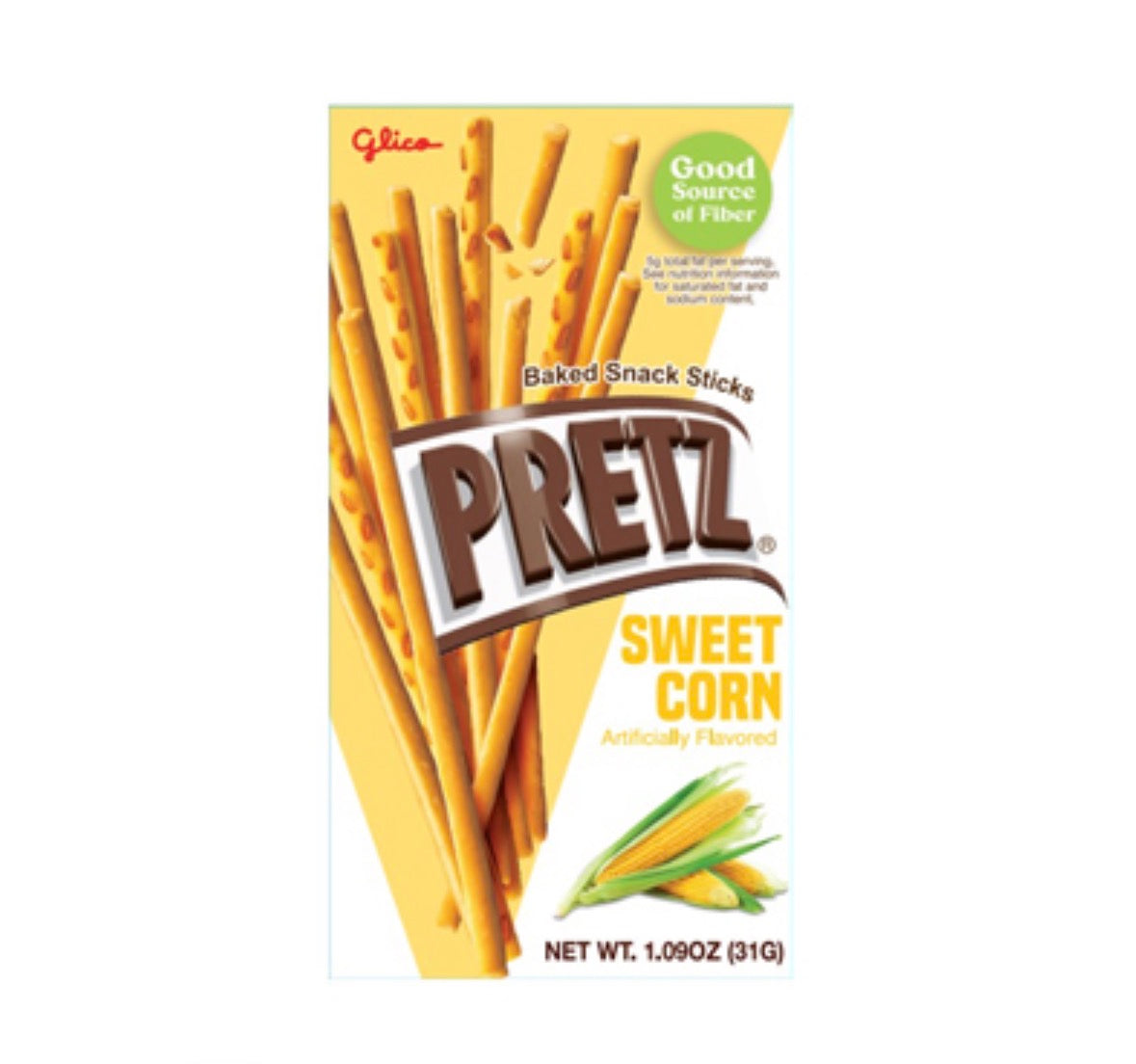 Glico Pretz Sticks Sweet Corn flavor