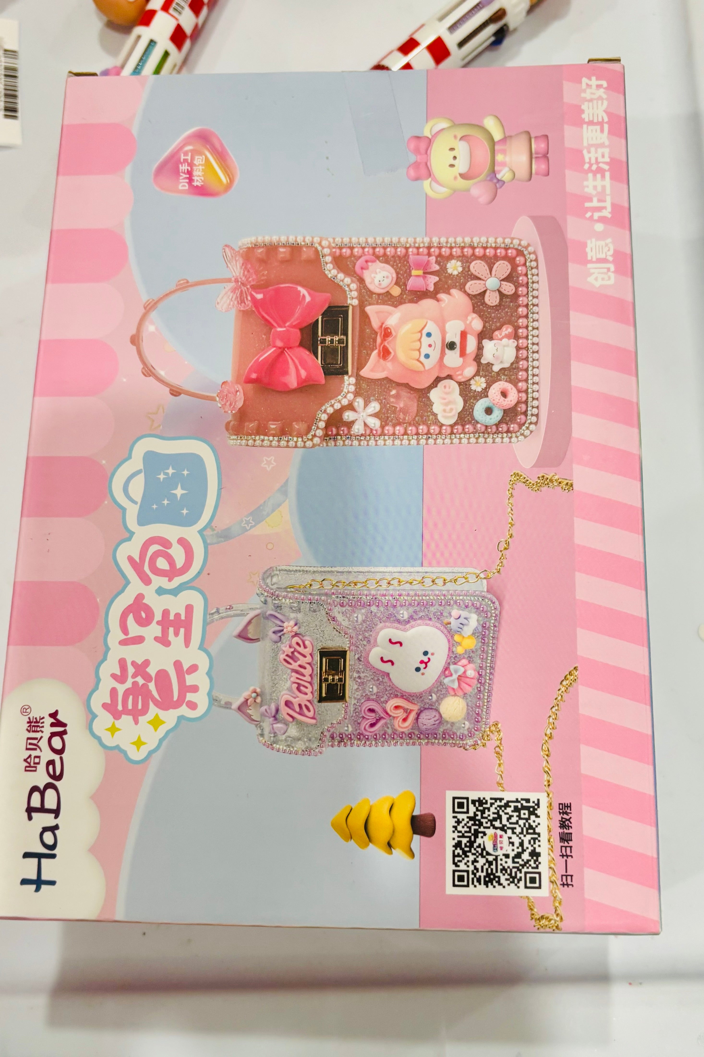 DIY Phone Case Decoration Kit – Kawaii Creative Phone Case Craft Set