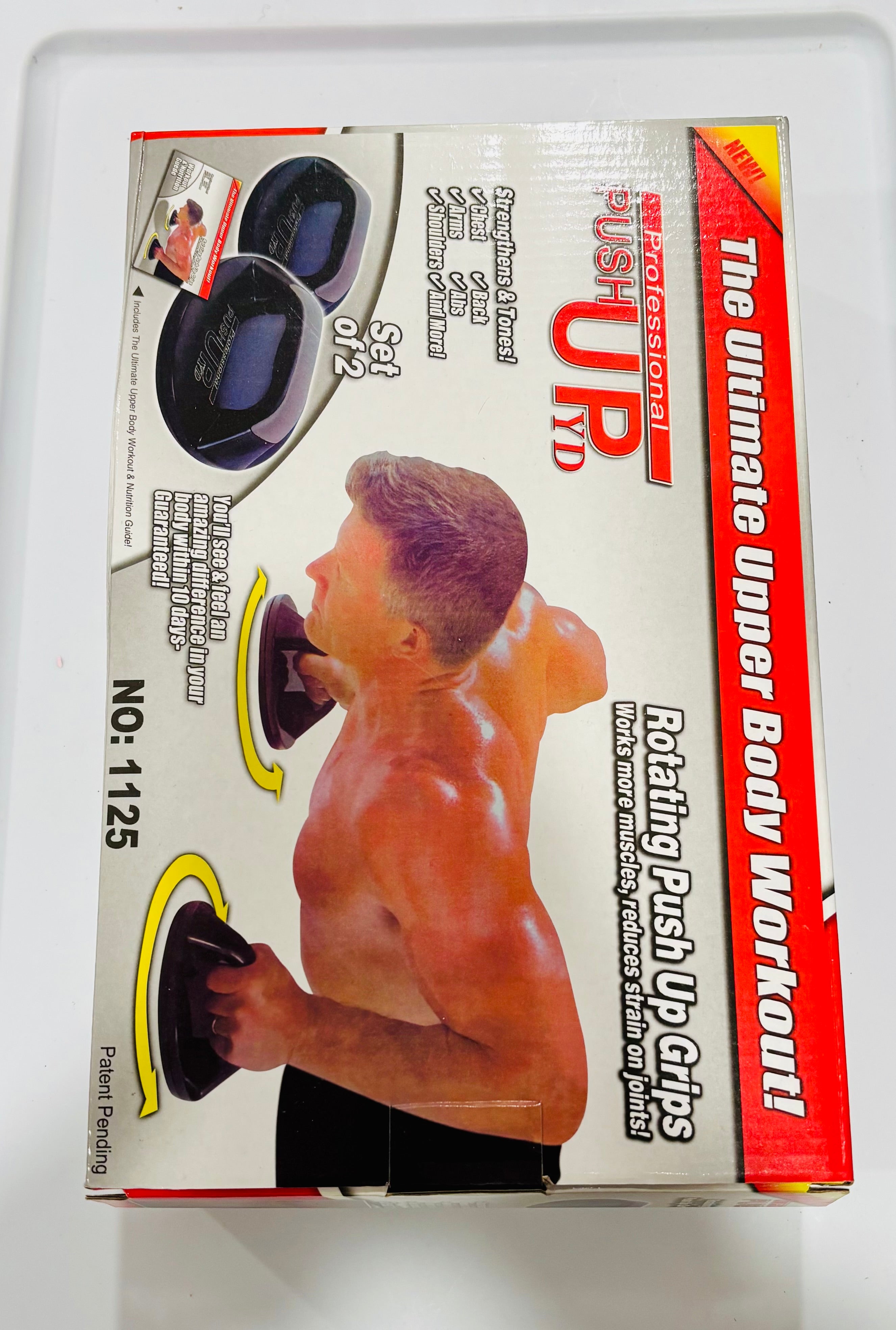Push Up Bars Set – Rotating Push Up Grips for Home Workout