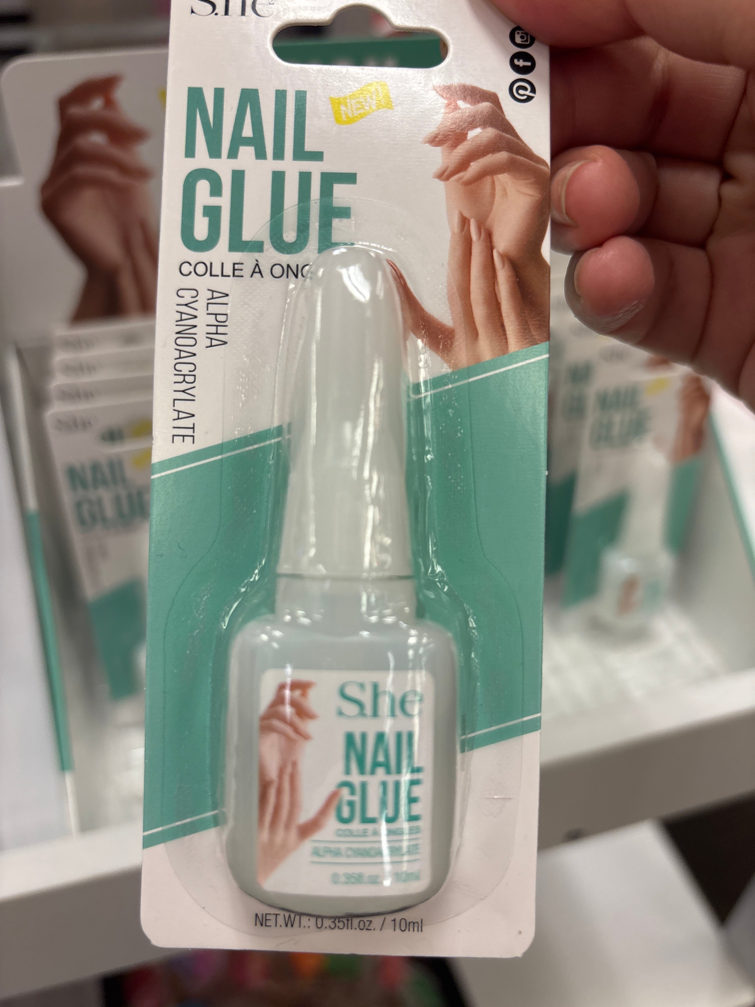 Nail glue