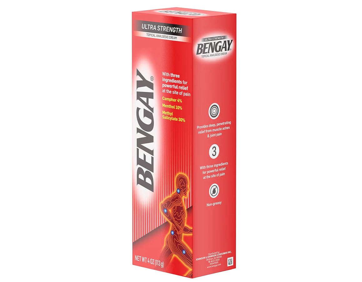 Bengay Ultra Strength Topical Pain Relief Cream