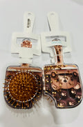 Kawaii Glitter Paddle Hair Brush – Cute Detangling Hairbrush