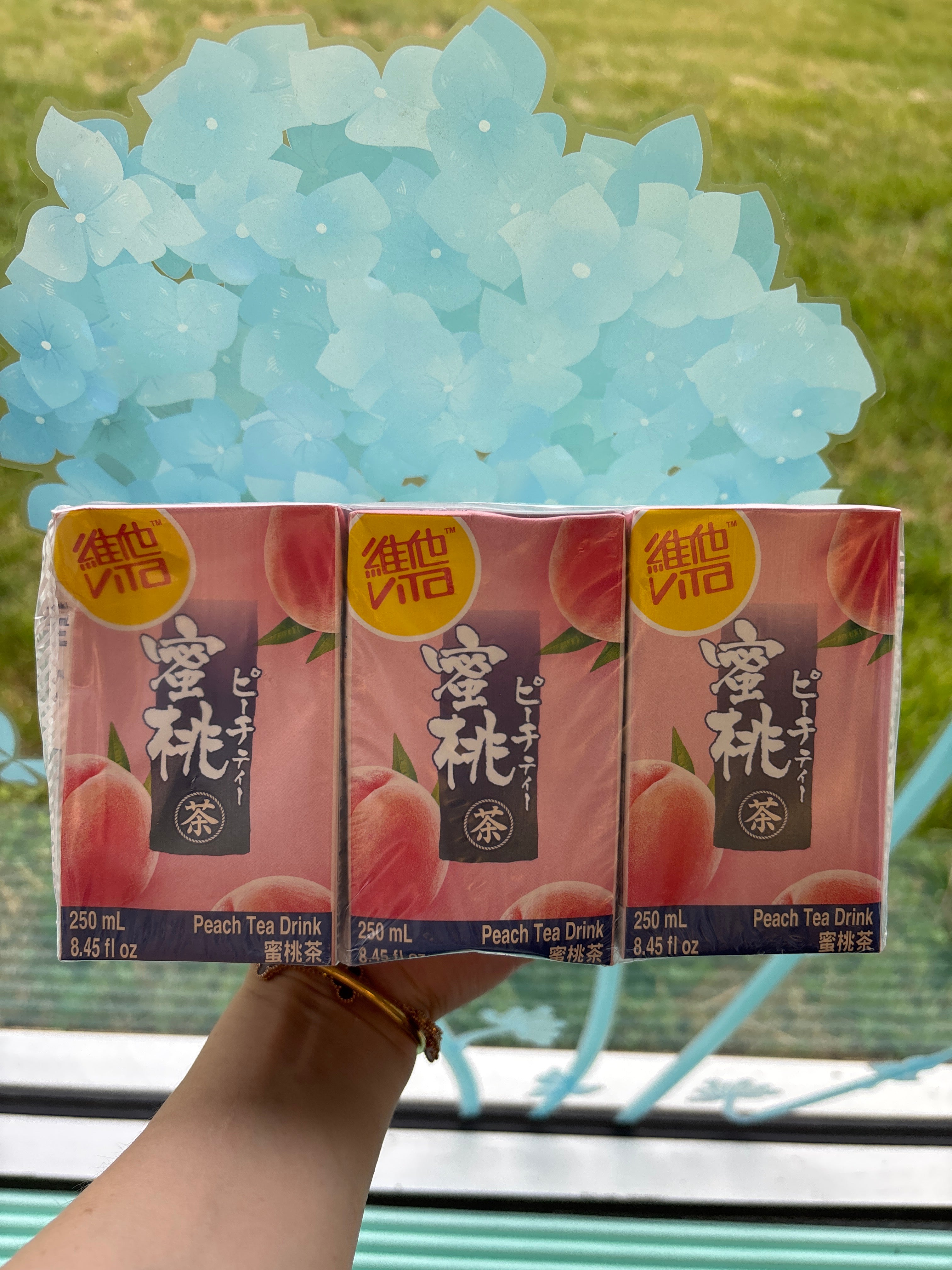 Vita peach tea drink 6 packs