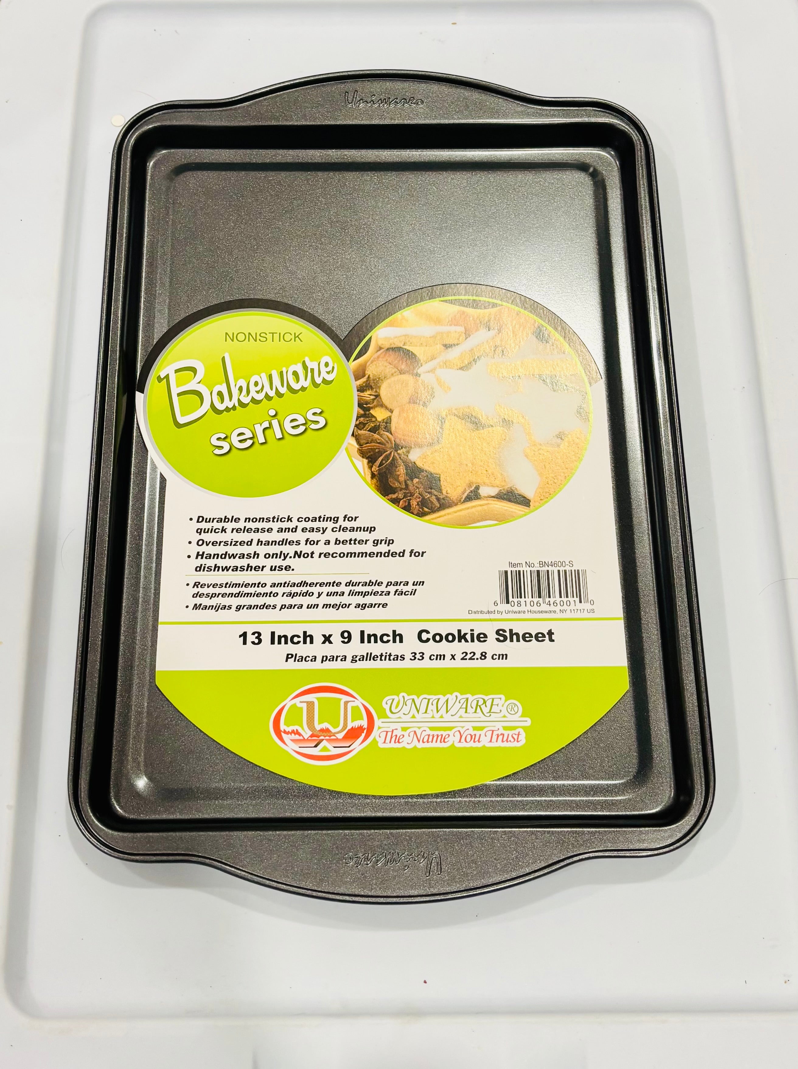 Nonstick Cookie Sheet Baking Pan – Carbon Steel Bakeware Tray (Multiple Sizes)