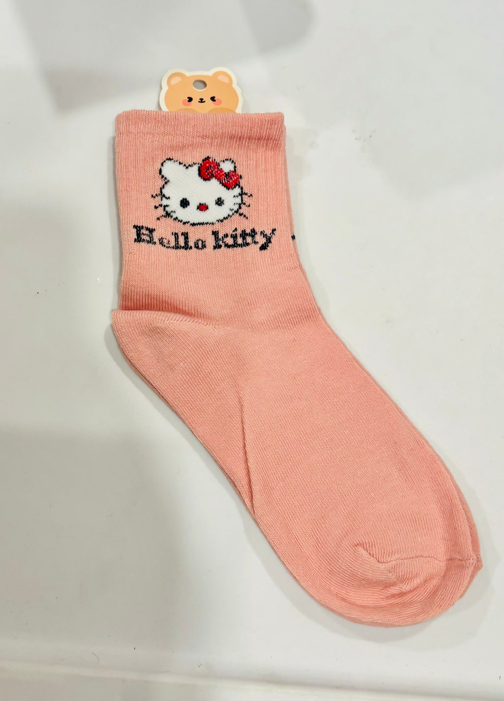 Cute Cartoon Socks – Kawaii Hello Kitty Style Ankle Socks for Women