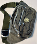 Sport Crossbody Waist Bag – Multi-Pocket Lightweight Sling Bag