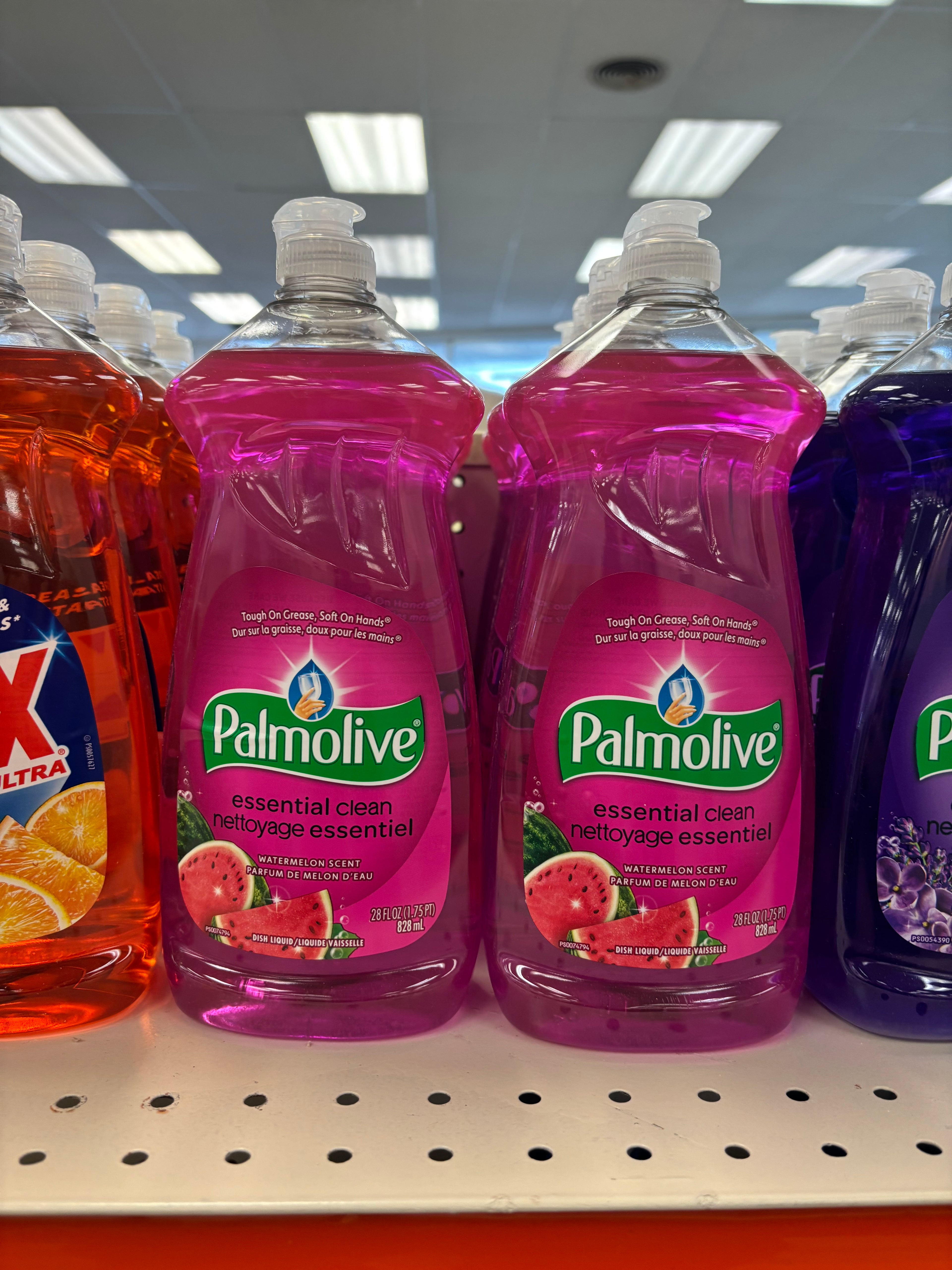 Palmolive Dish Soap – Watermelon Scent, Grease Cutting Dishwashing Liquid (28oz)