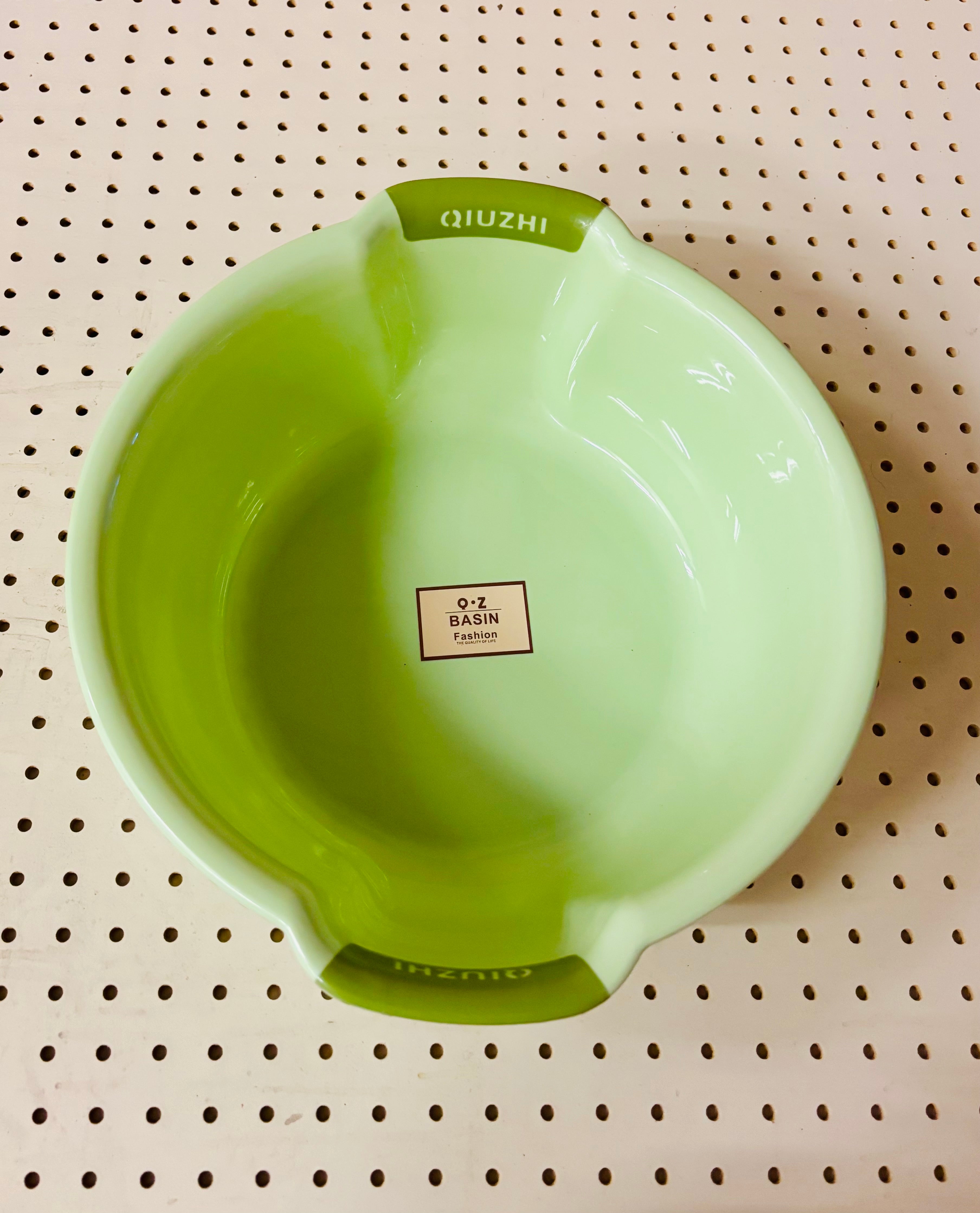 Plastic Wash Basin – Multi-Purpose Laundry & Cleaning Basin for Bathroom or Kitchen