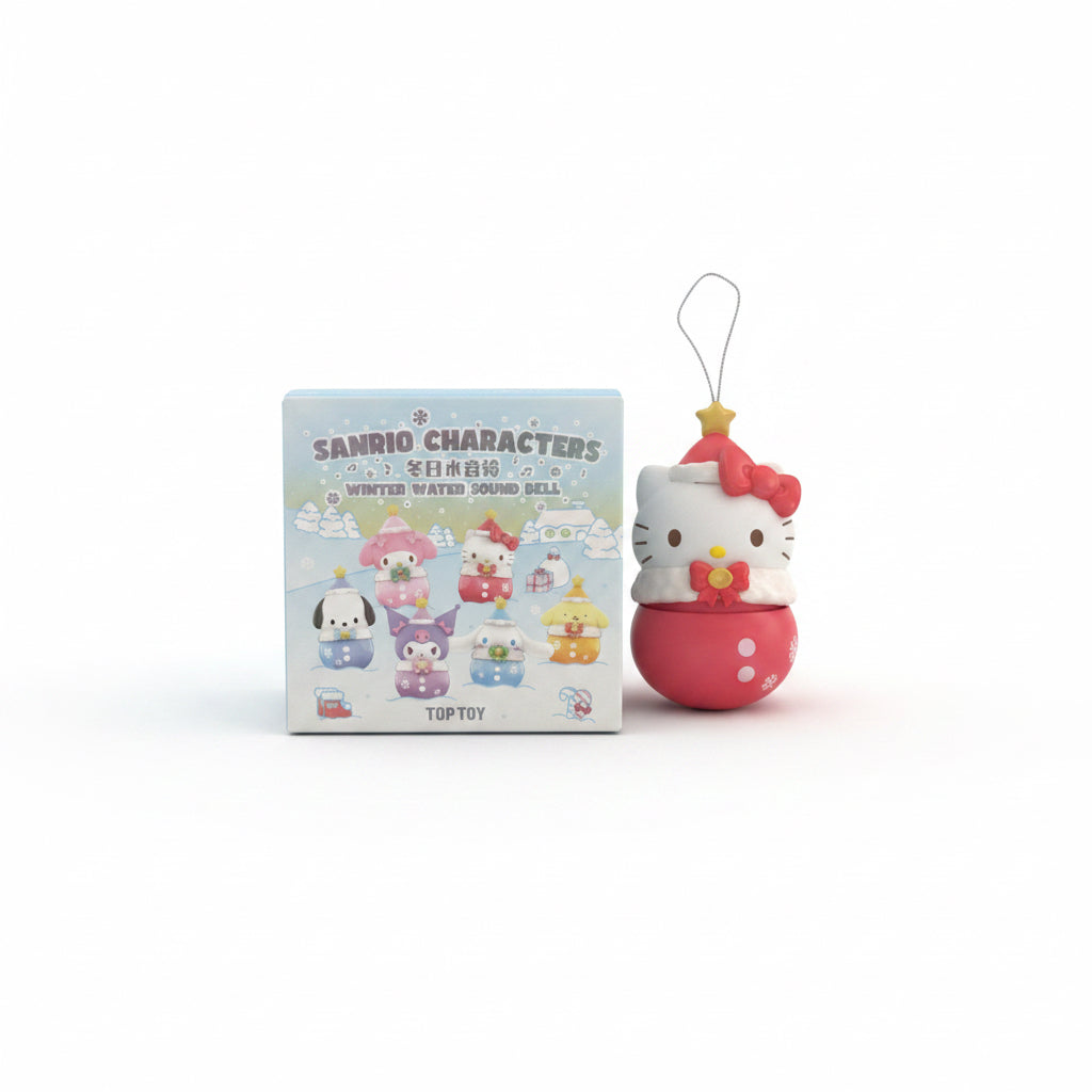 TOP TOY Sanrio Characters Winter Water Sound Bell Blind Box