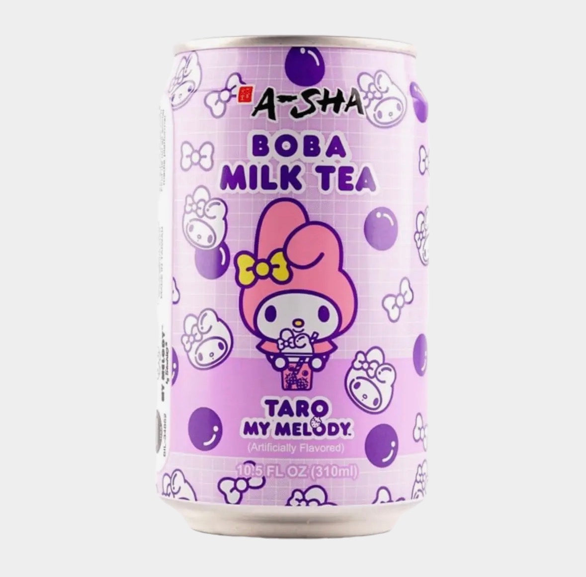 A-Sha My Melody Taro Boba Milk Tea Drink 310ml
