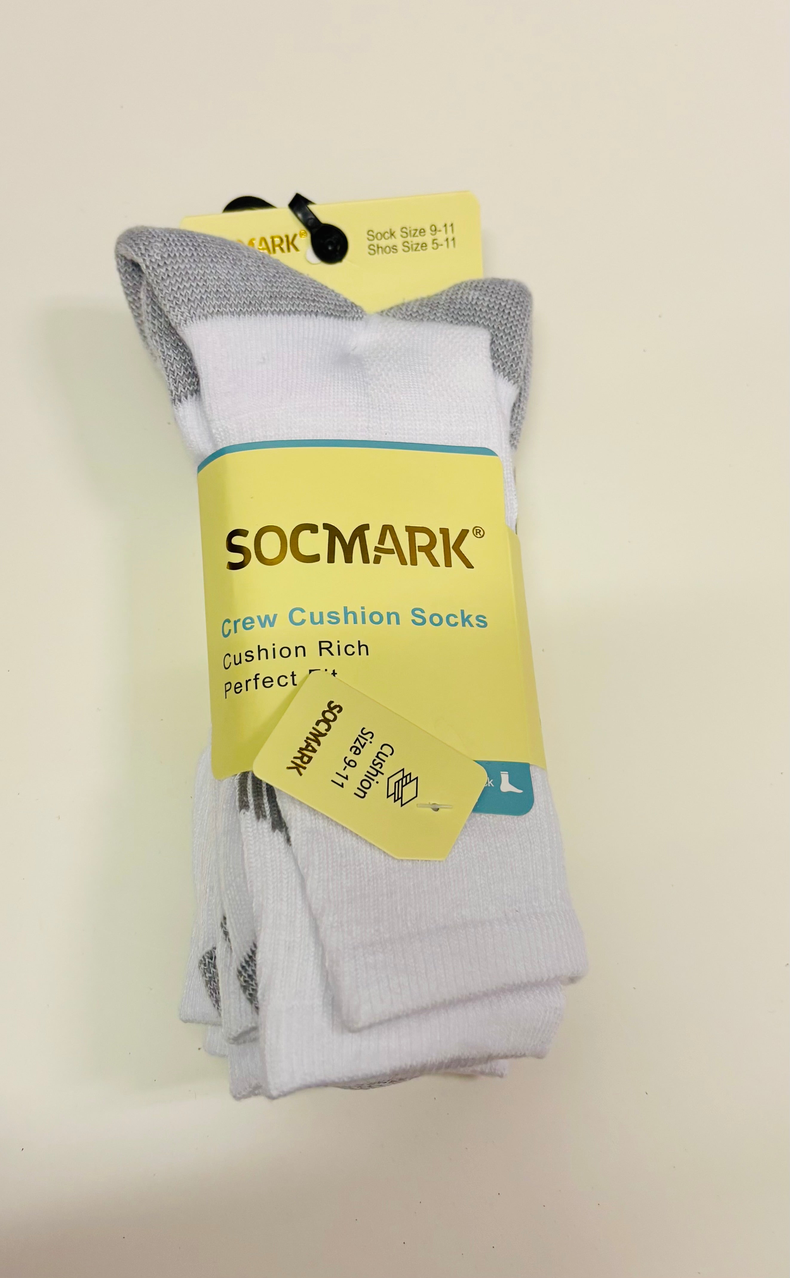 Crew Cushion Sport Socks (3 Pack) – Comfortable Athletic Crew Socks