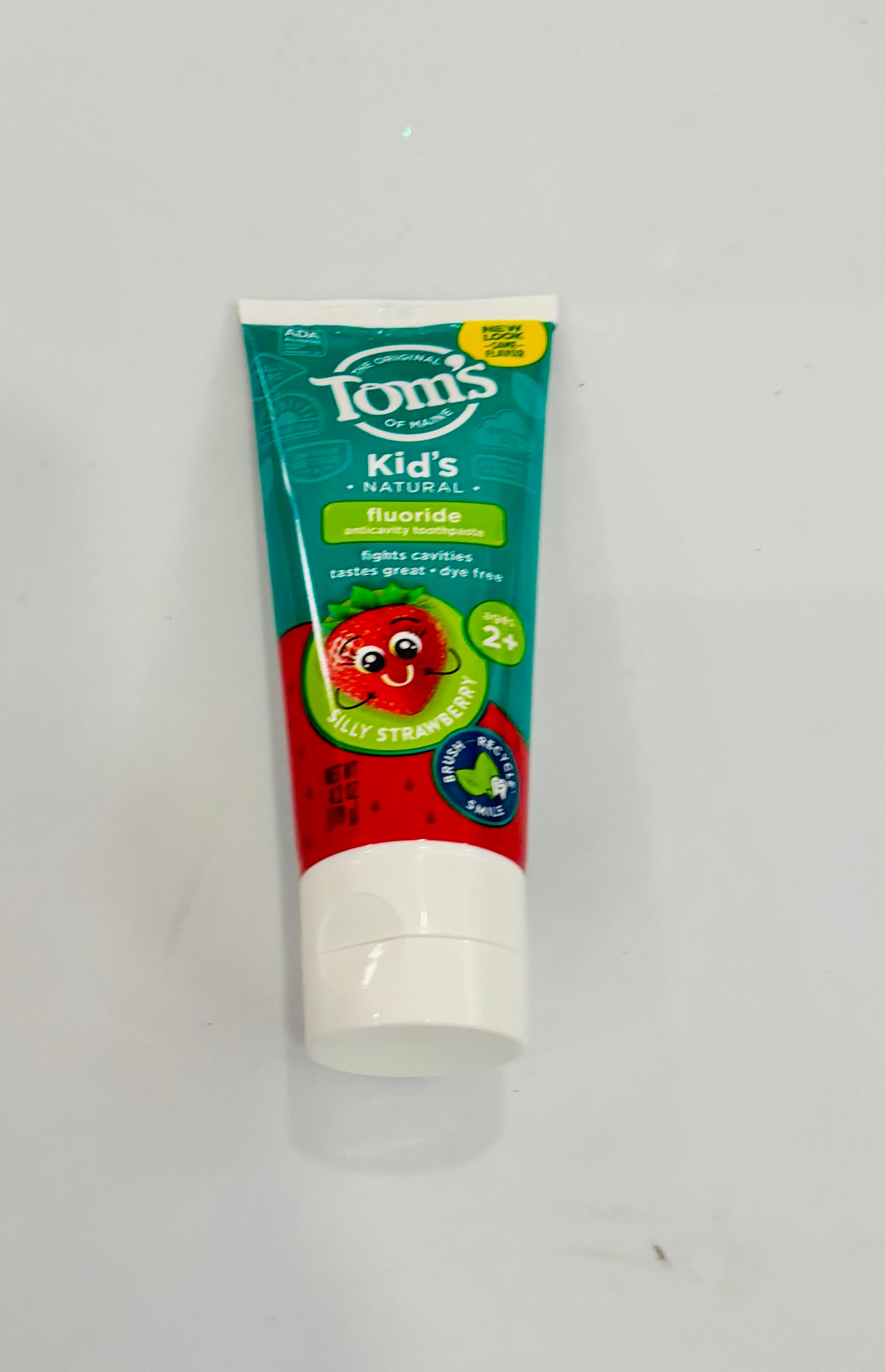 Tom’s of Maine Kids Natural Fluoride Toothpaste – Silly Strawberry (2+)