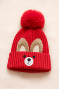 Cozy Critter Pom-Pom Knit Beanie Collection – 6 Adorable Styles for Kids (Age 2–12)