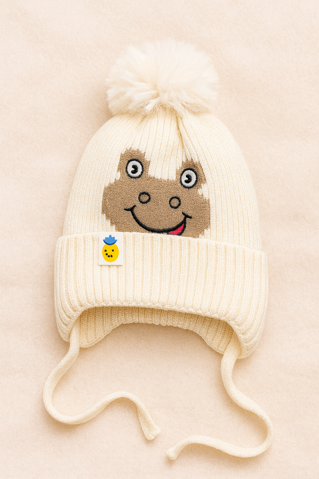 Cozy Critter Pom-Pom Knit Beanie Collection – 6 Adorable Styles for Kids (Age 2–12)