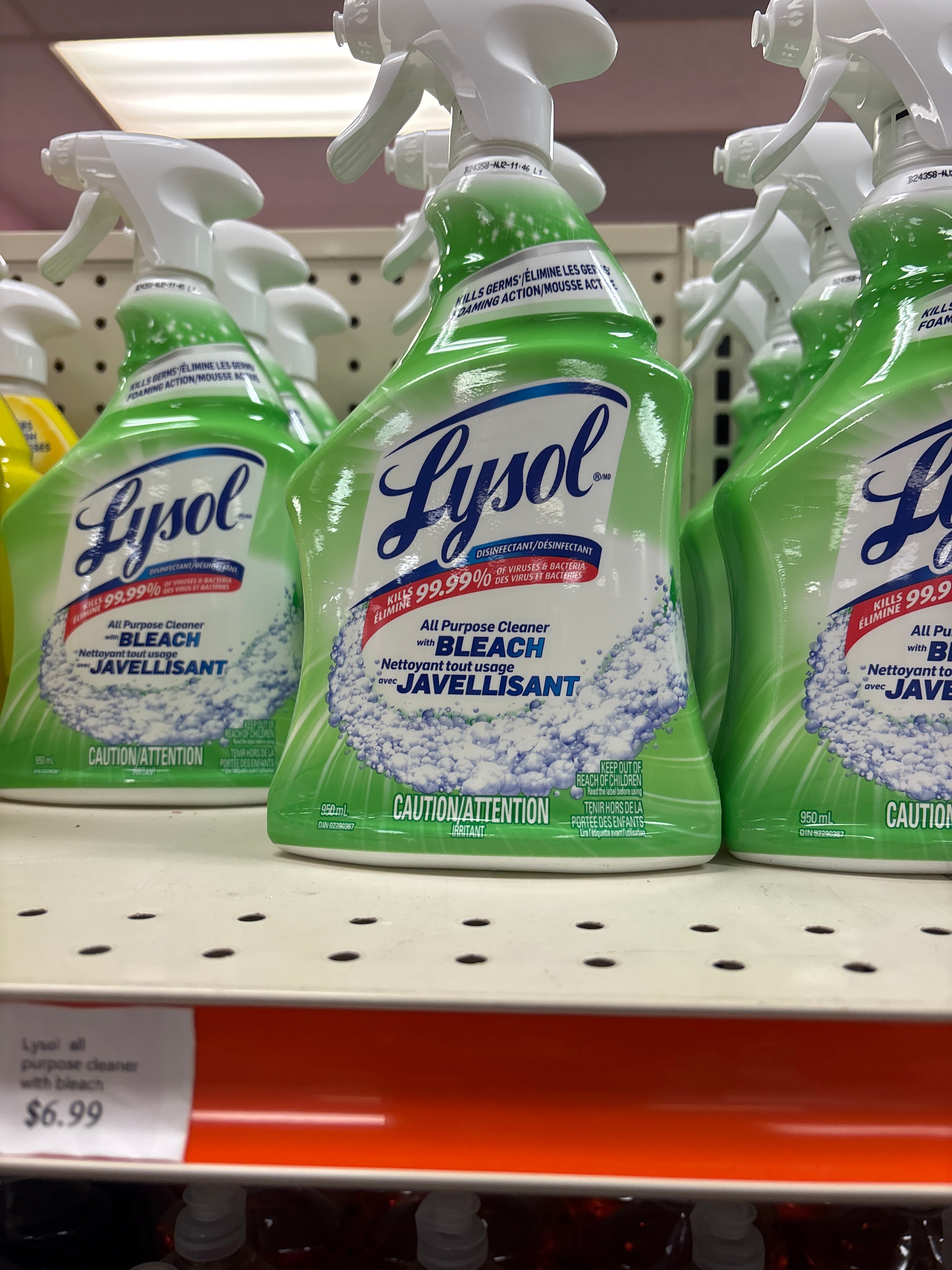 Lysol All Purpose Cleaner With bleach