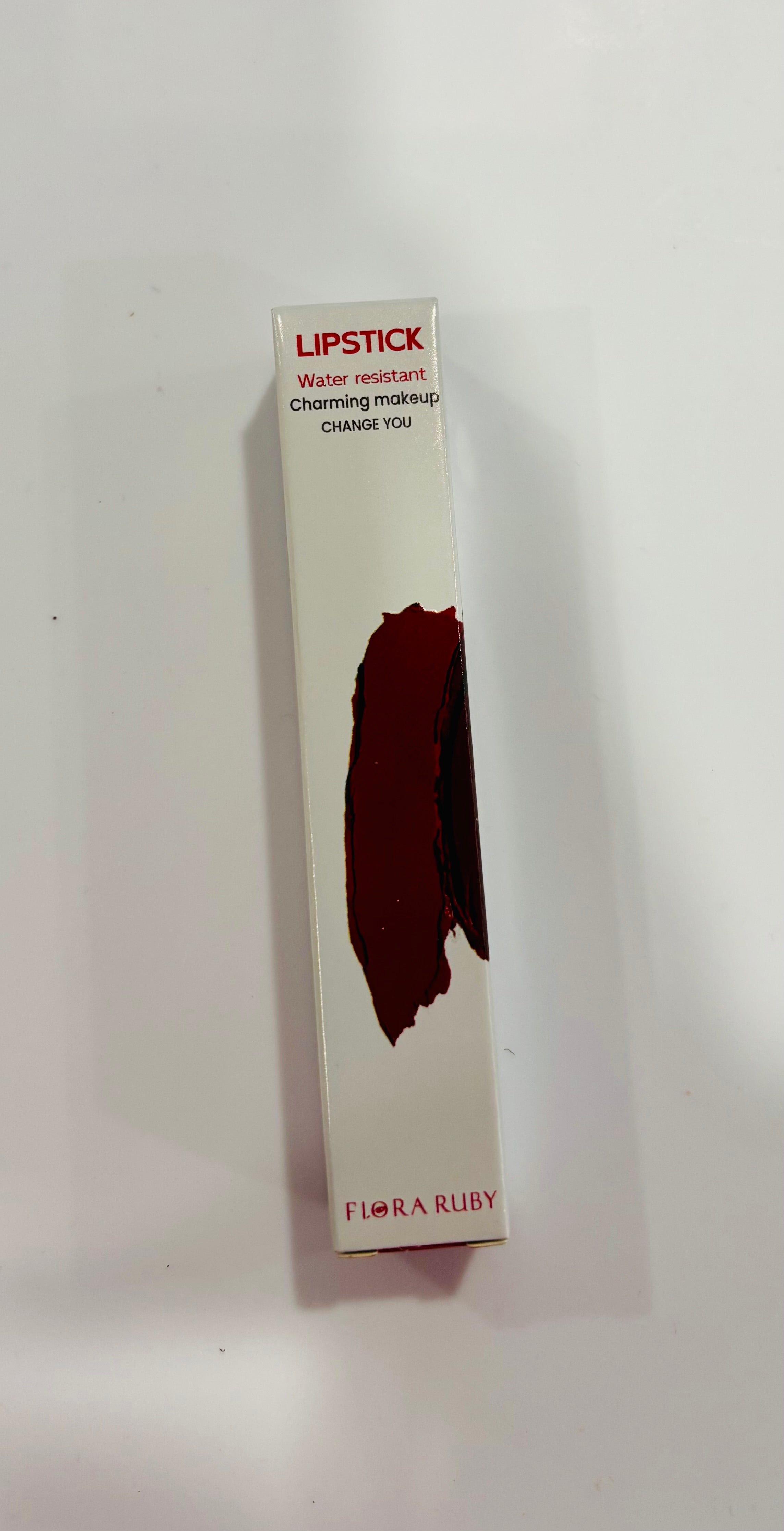 FLORA RUBY Waterproof Lipstick – Long Lasting Matte Lip Color