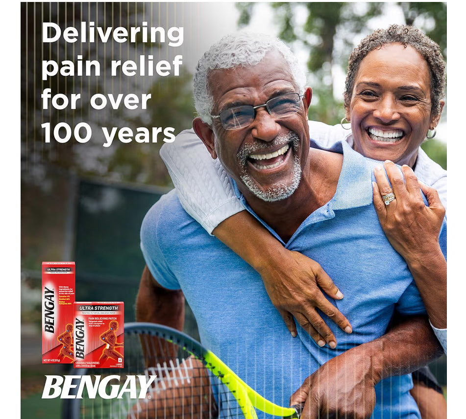 Bengay Ultra Strength Topical Pain Relief Cream