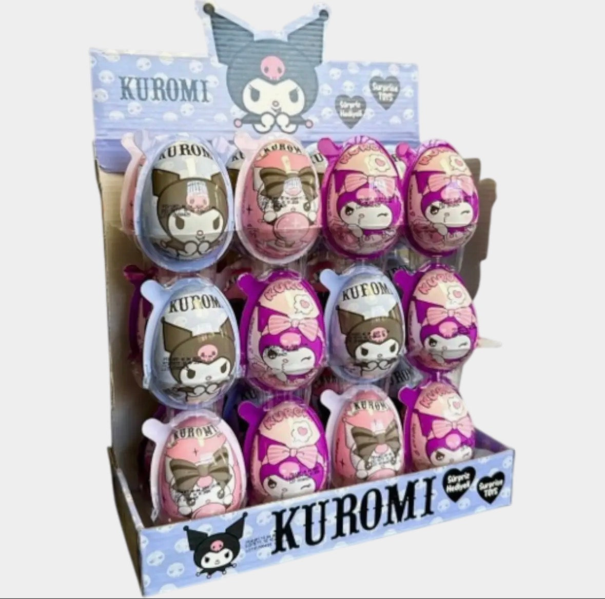 Kuromi Surprise Toy Candy Egg Kawaii Sanrio Collectible Candy Capsule