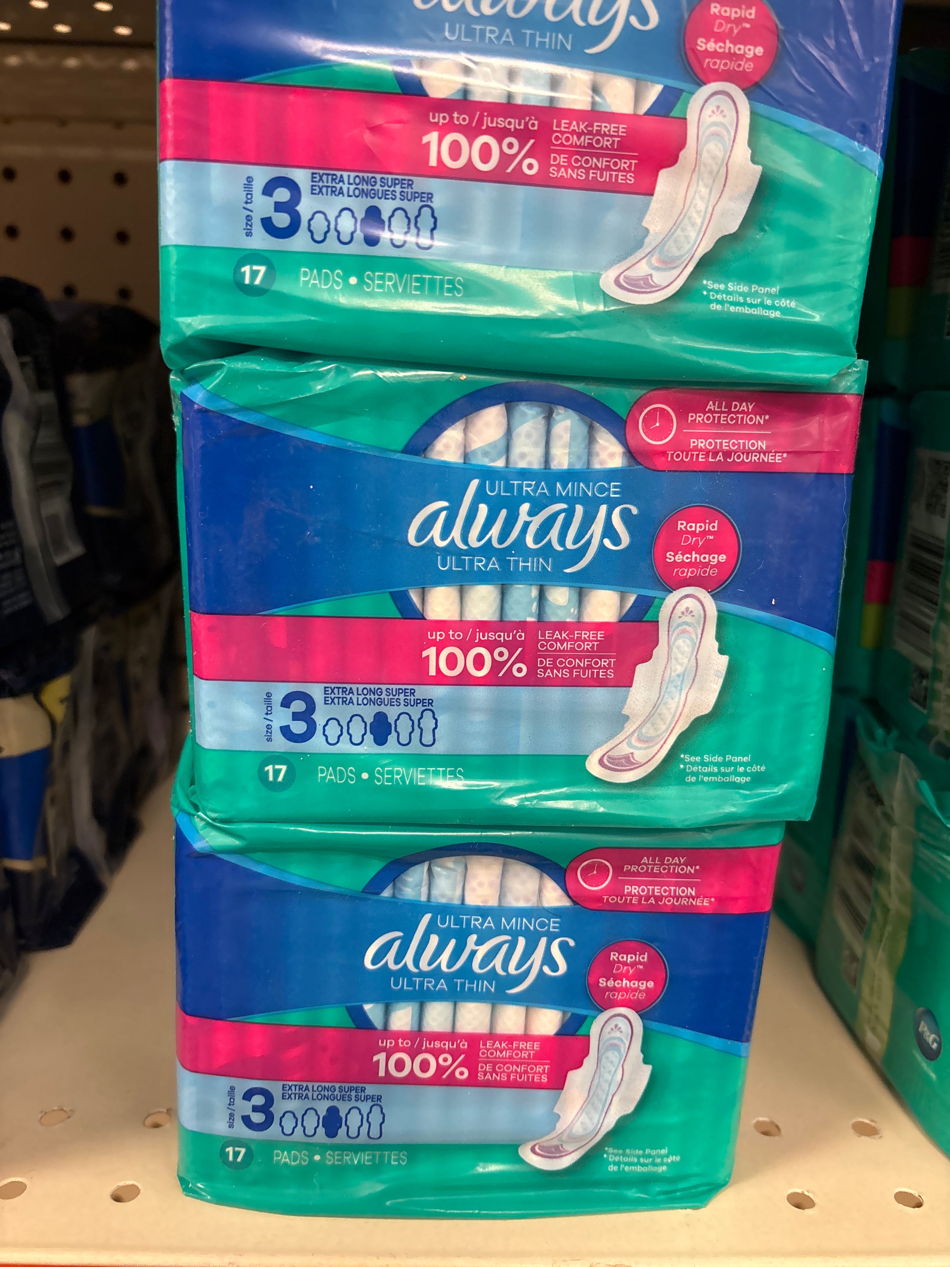 Always #3 17 pcs