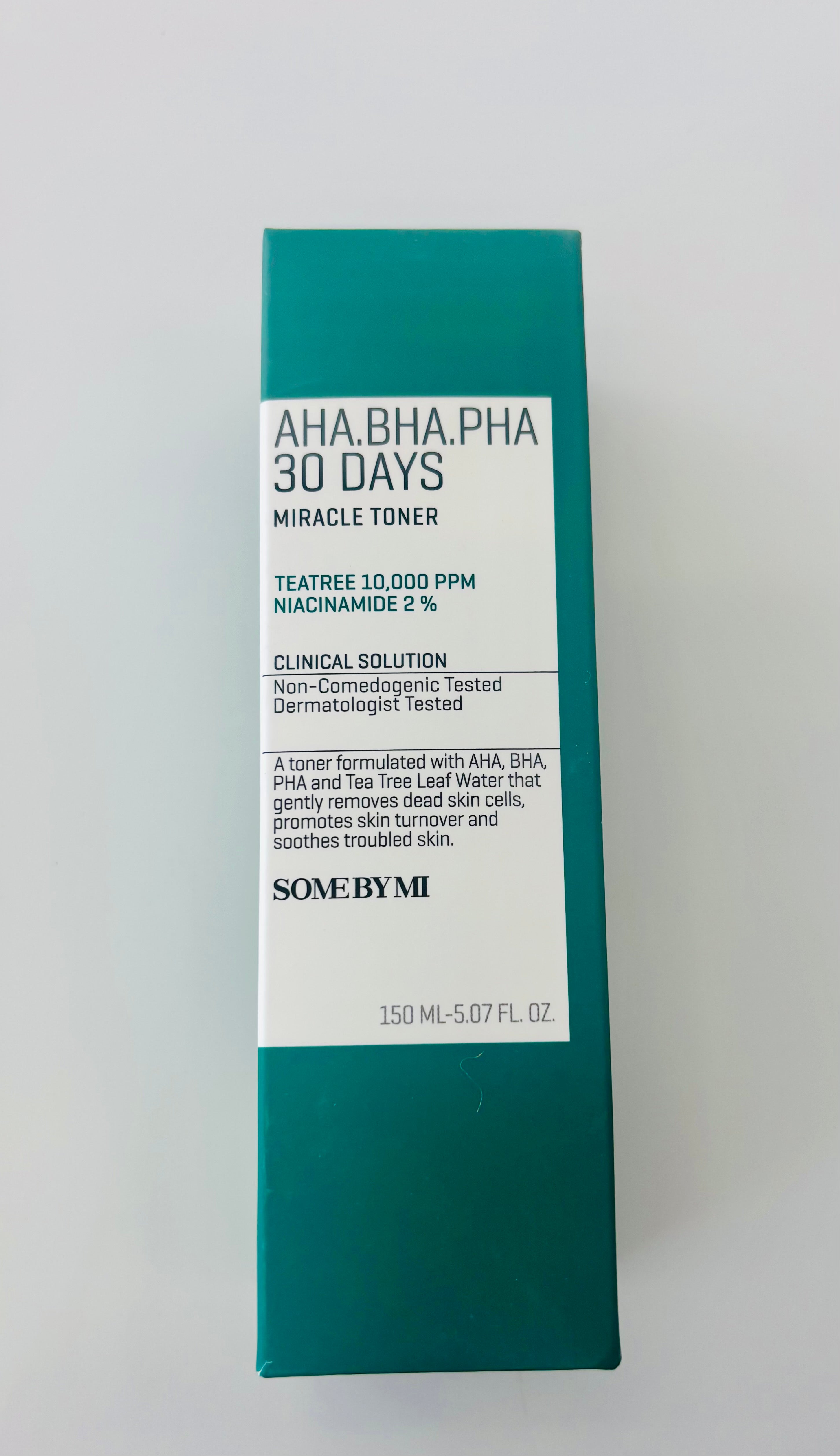 SOME BY MI AHA BHA PHA 30 Days Miracle Toner – Acne Care Exfoliating Toner with Tea Tree & Niacinamide (150ml)