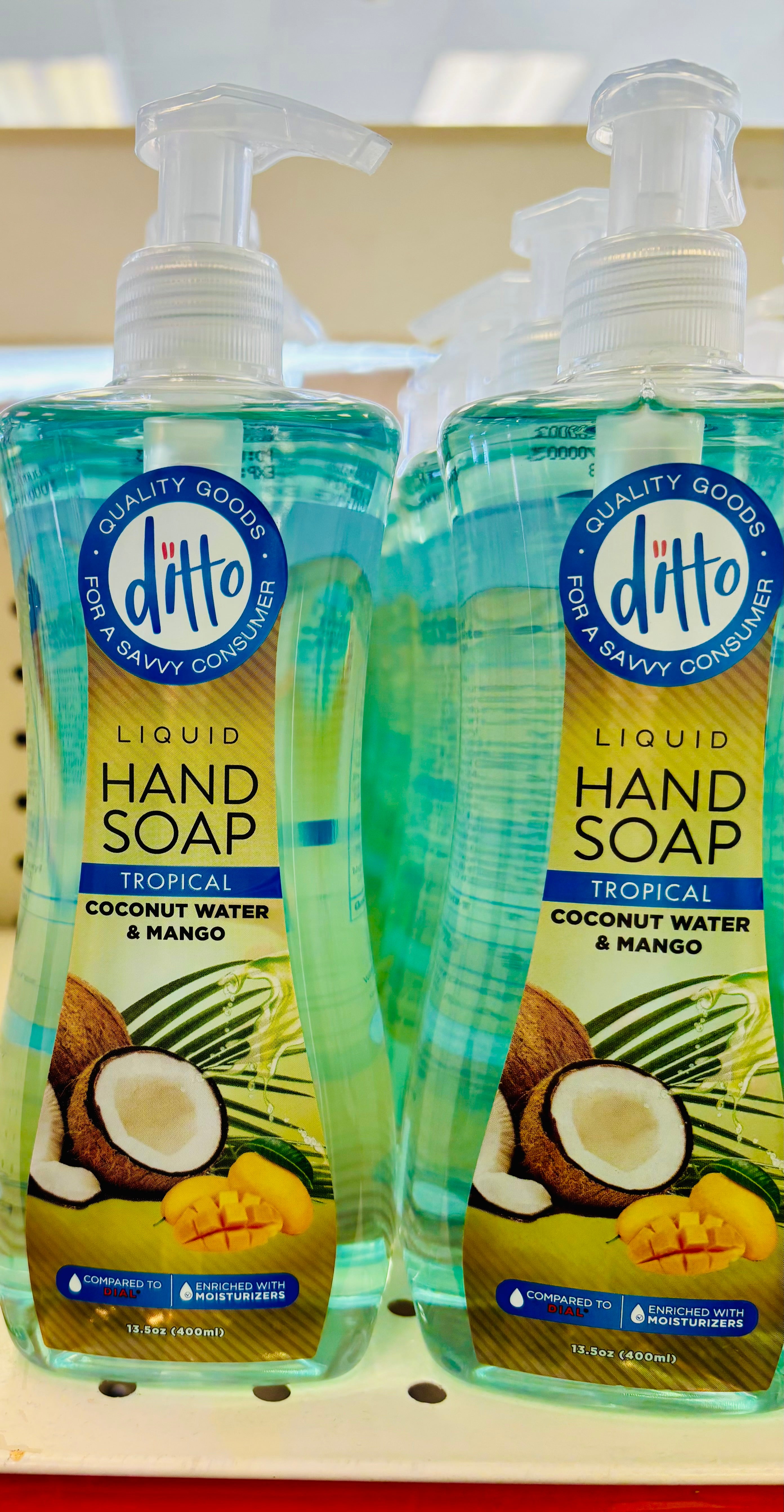 Liquid Hand Soap with Pump – Moisturizing Hand Wash (13.5oz)