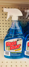 Glass Cleaner Spray – Streak-Free Window & Mirror Cleaner (32oz)