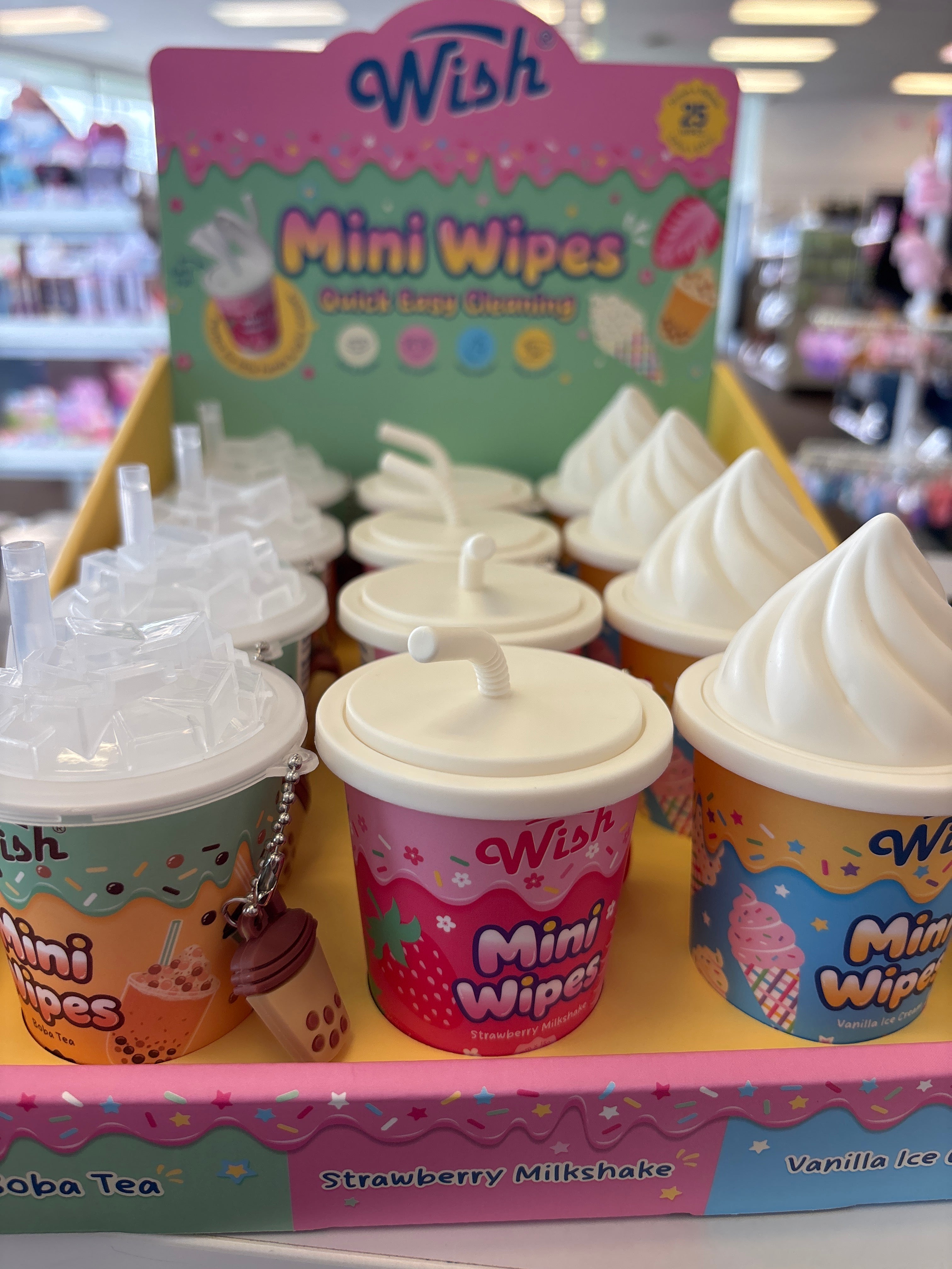 Mini hand wipes